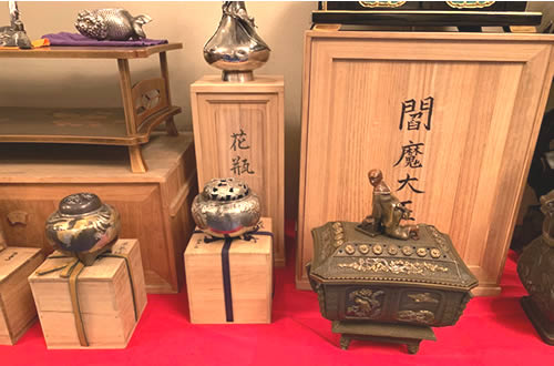 金工 (金、銀、銅、鉄、錫などの工芸品) 金工 (金、銀、銅、鉄、錫などの工芸品)